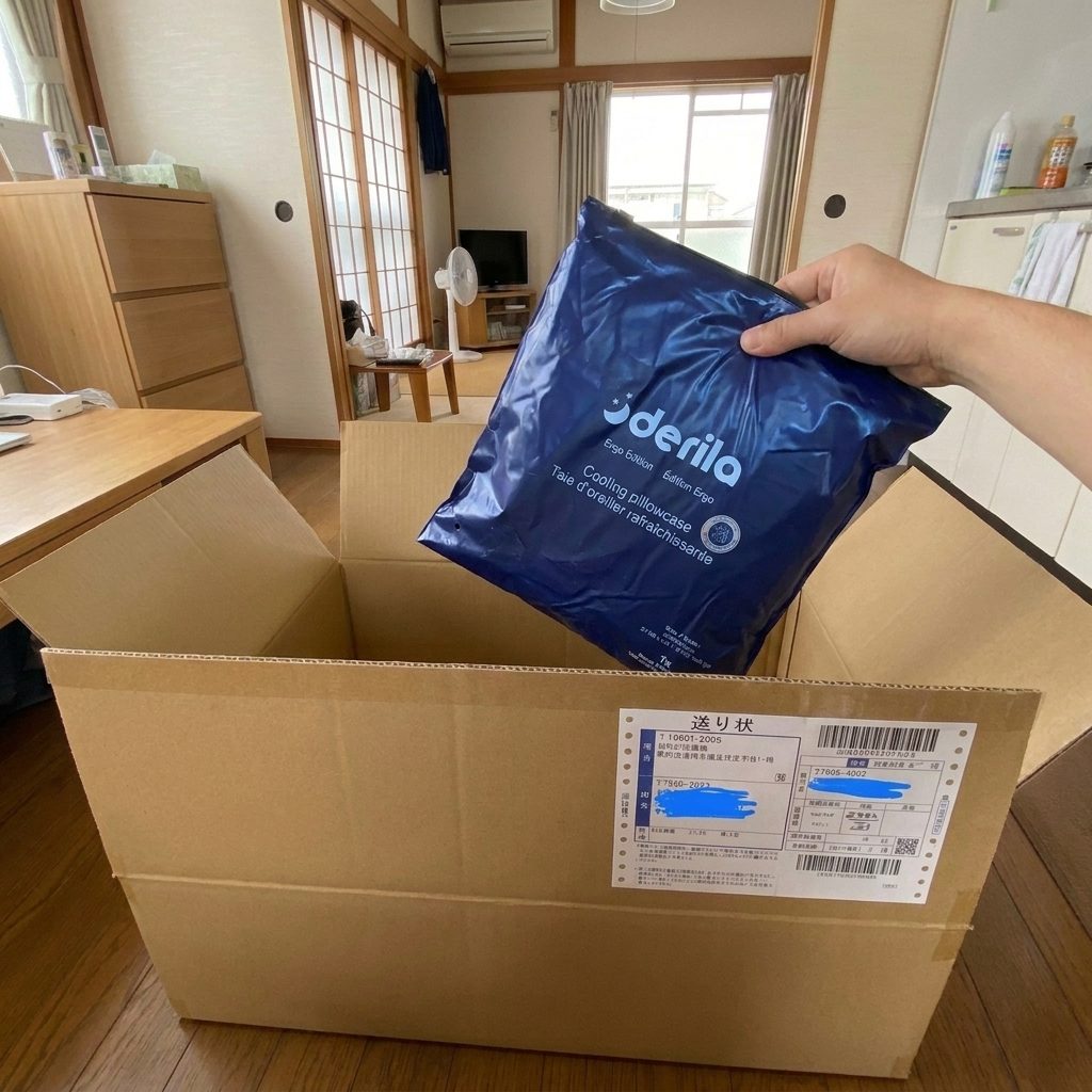 開封直後のDerila